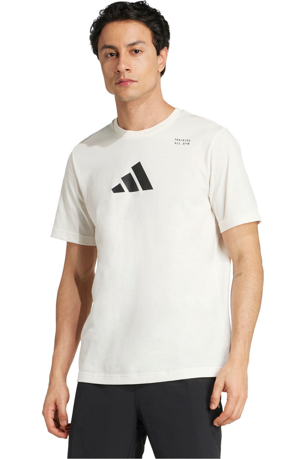 adidas camiseta fitness hombre M TR CAT G T vista frontal