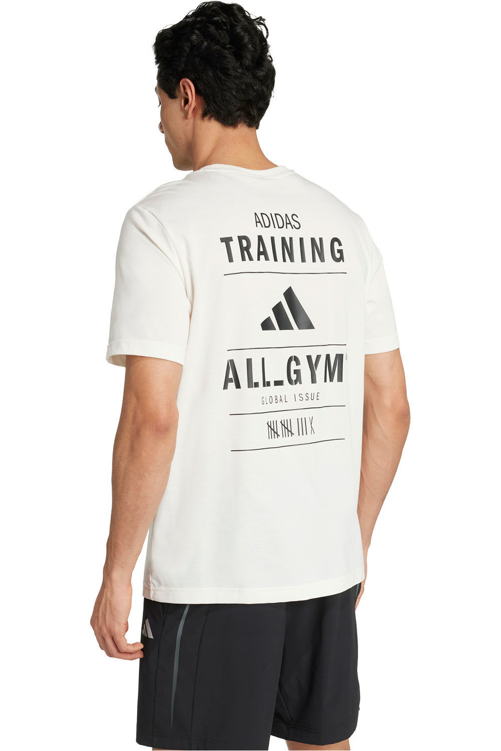 adidas camiseta fitness hombre M TR CAT G T vista trasera