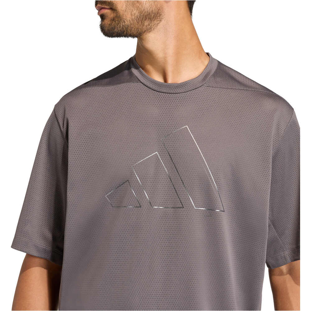 adidas camiseta fitness hombre MALLA D4T POWER ESSENTIALS vista detalle