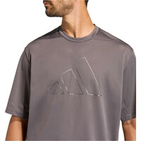 adidas camiseta fitness hombre MALLA D4T POWER ESSENTIALS vista detalle