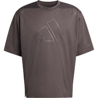 adidas camiseta fitness hombre MALLA D4T POWER ESSENTIALS vista frontal