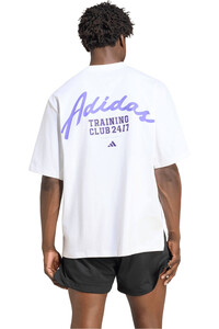 adidas camiseta fitness hombre PO ES GFX T CO vista trasera