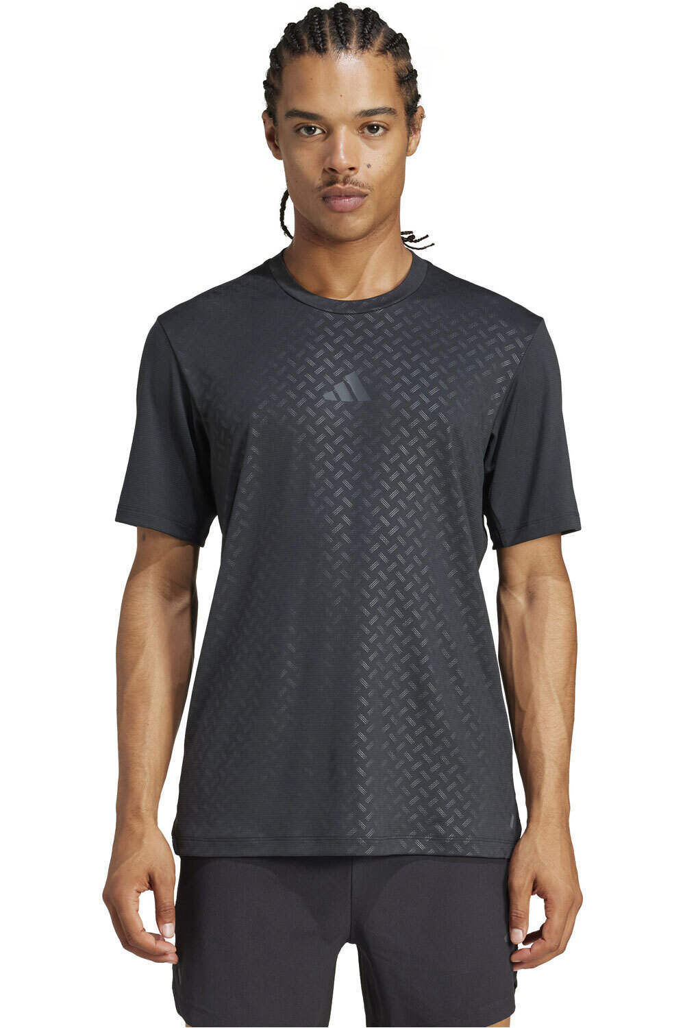 adidas camiseta fitness hombre POWER 3S TEE vista frontal