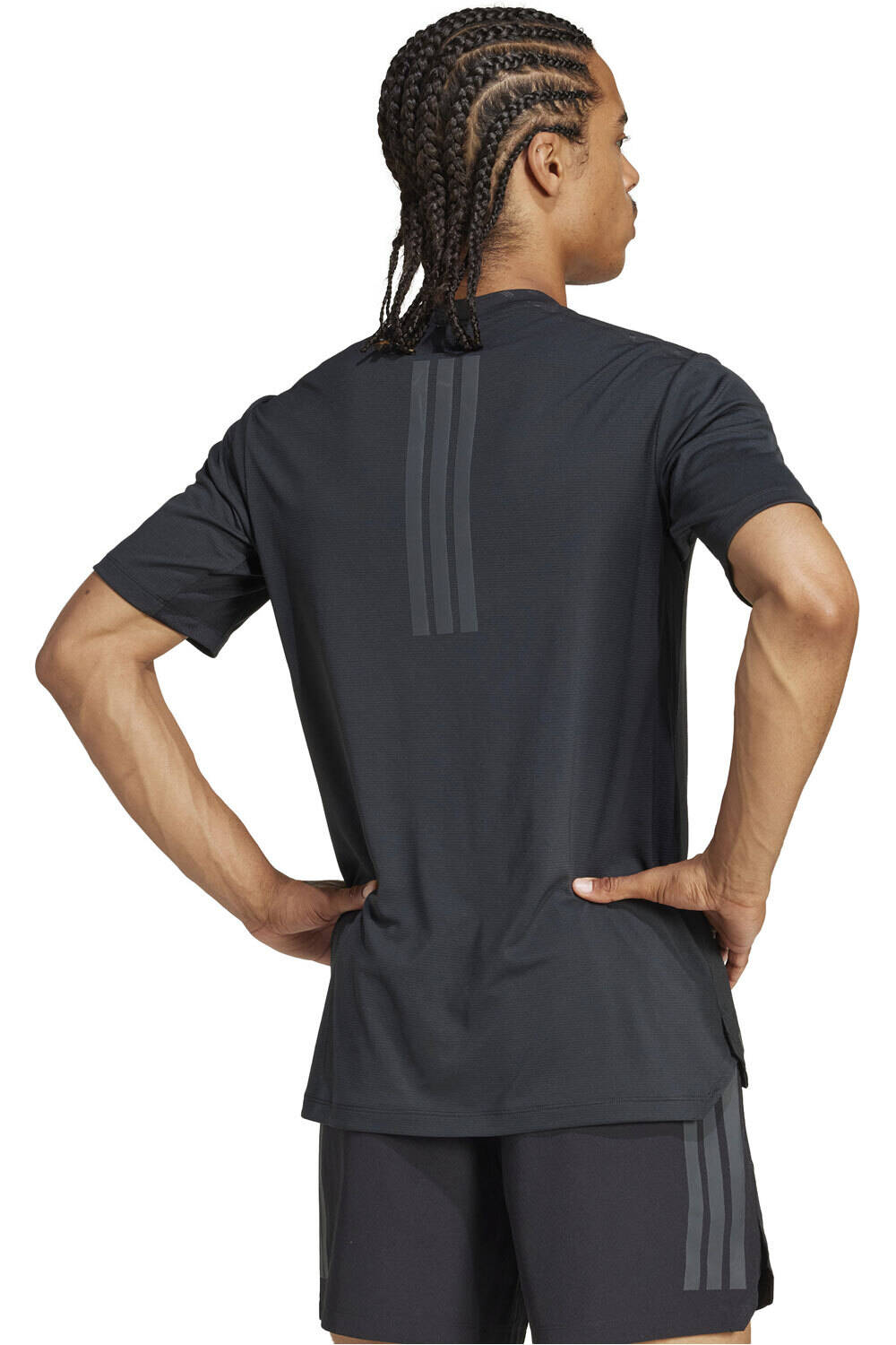 adidas camiseta fitness hombre POWER 3S TEE vista trasera