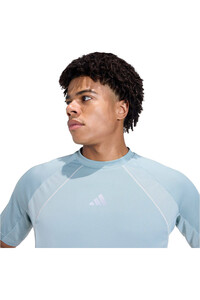adidas camiseta fitness hombre TECH APPAREL CLIMACOOL vista detalle