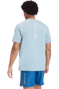 adidas camiseta fitness hombre TECH APPAREL CLIMACOOL vista trasera