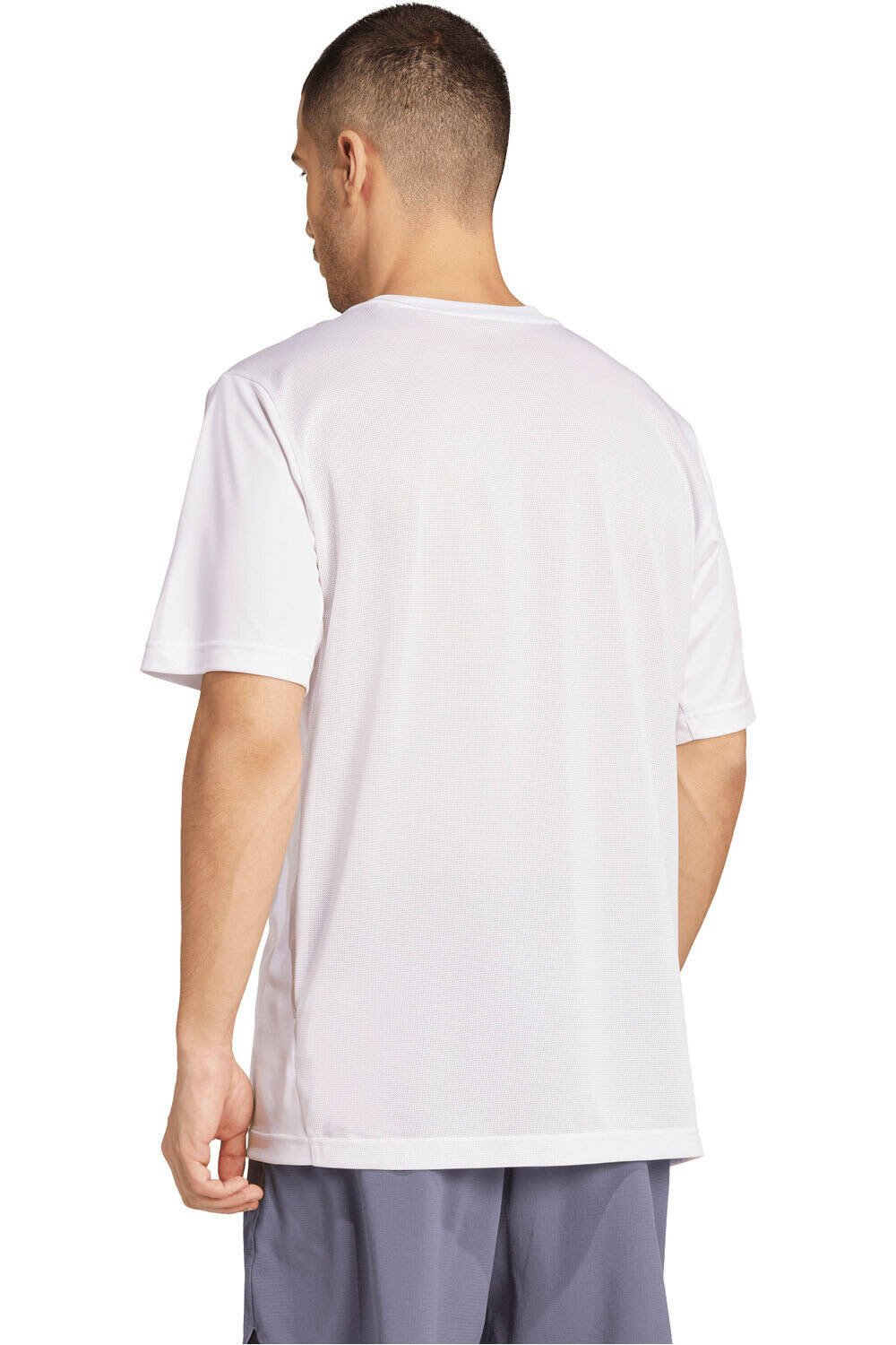 adidas camiseta fitness hombre TECH APPAREL vista trasera