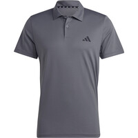 adidas camiseta fitness hombre TR-ES BASE POLO vista frontal