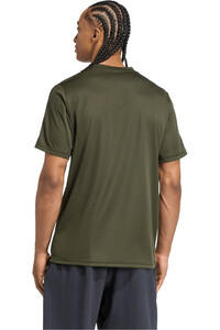 adidas camiseta fitness hombre TRAIN ESSENTIALS 3 BANDAS vista trasera