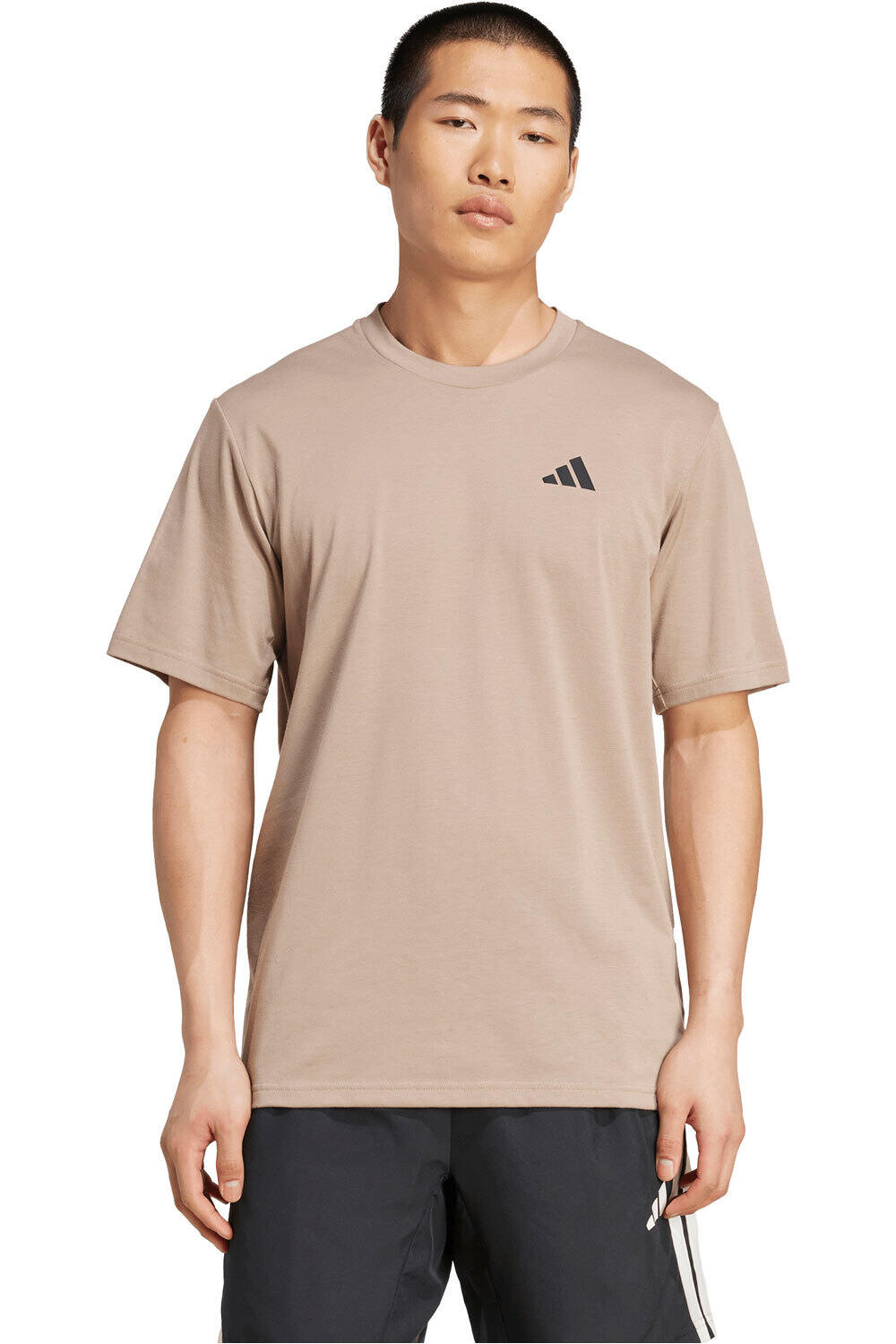 adidas camiseta fitness hombre TRAIN ESSENTIALS FEELREADY vista frontal