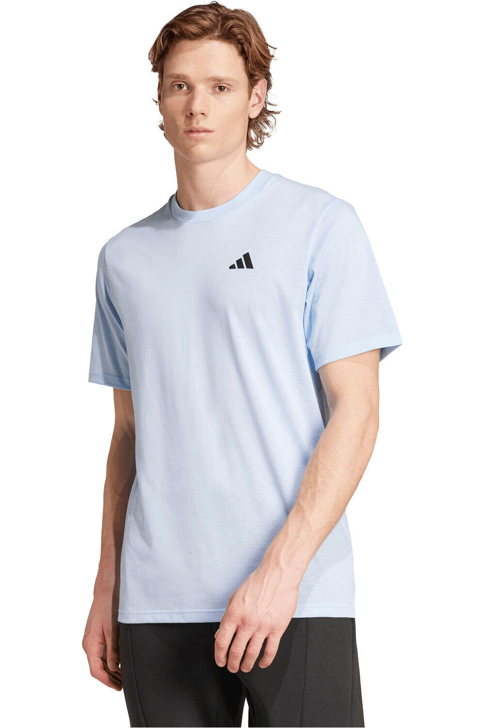 adidas camiseta fitness hombre TRAIN ESSENTIALS FEELREADY vista frontal