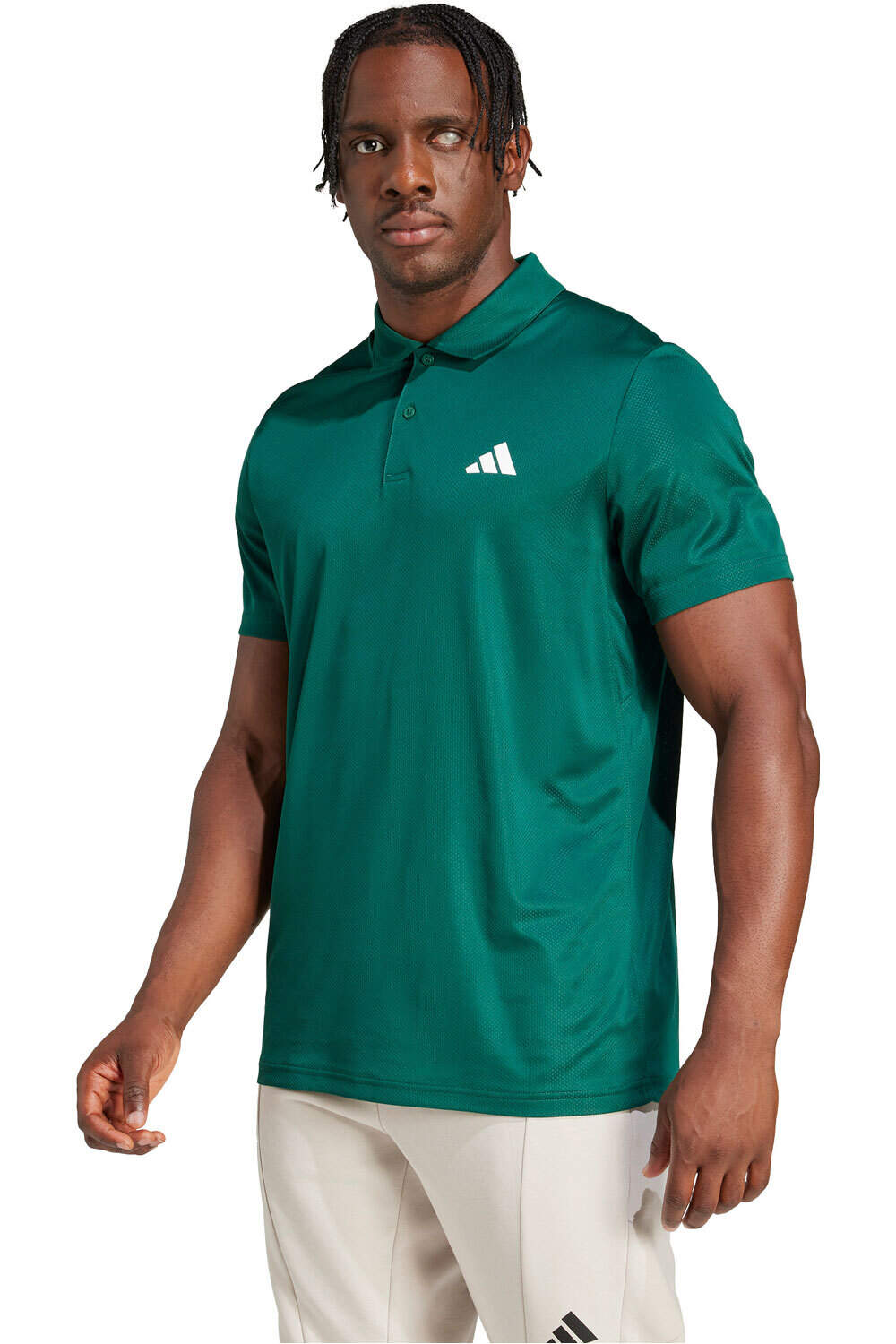 adidas camiseta fitness hombre TRAIN ESSENTIALS vista frontal