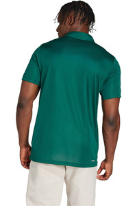 adidas camiseta fitness hombre TRAIN ESSENTIALS vista trasera