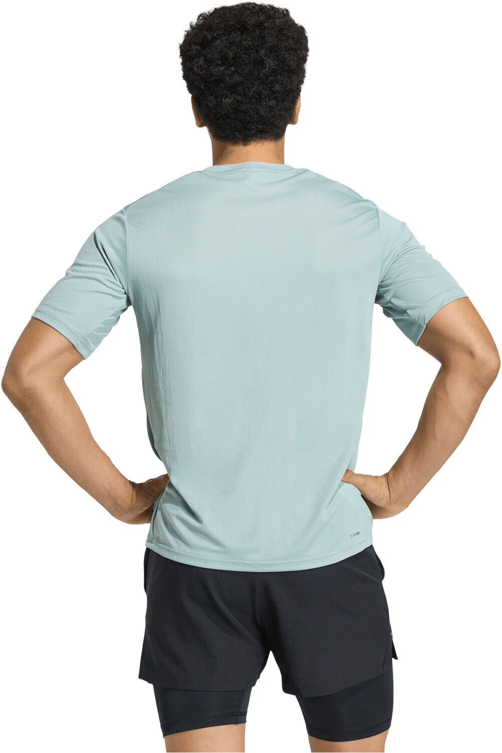 adidas camiseta fitness hombre WE BAS T vista trasera