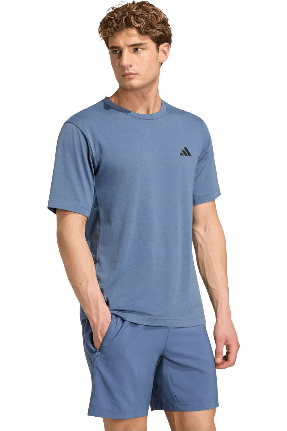 adidas camiseta fitness hombre WE FR T vista frontal