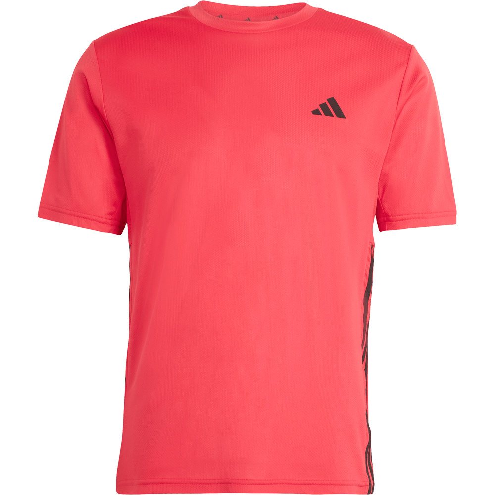 adidas camiseta fitness hombre WORKOUT ESSENTIALS BASE CON 3 BANDAS 04