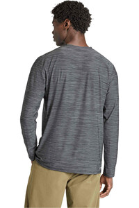 adidas camiseta fitness hombre WORKOUT ESSENTIALS FLEX vista trasera