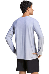 adidas camiseta fitness hombre WORKOUT ESSENTIALS FLEX vista trasera