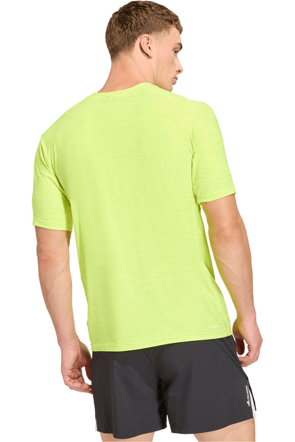 adidas camiseta fitness hombre WORKOUT ESSENTIALS FLEX vista trasera