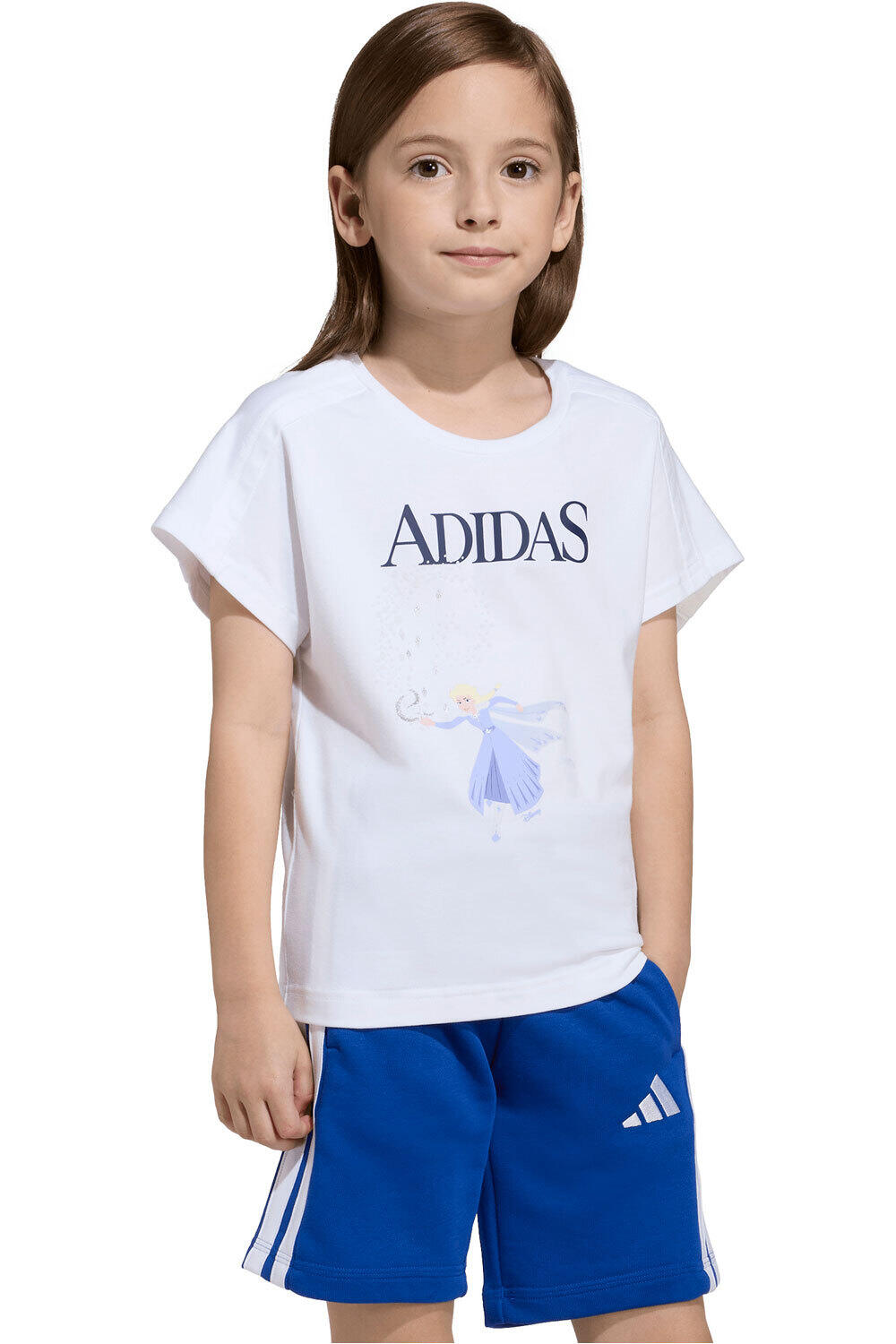 adidas camiseta junior niña ADIDAS DISNEY FROZEN vista frontal