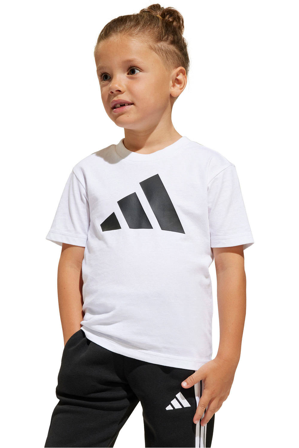 adidas camiseta junior niña LK BL TEE 160 vista frontal
