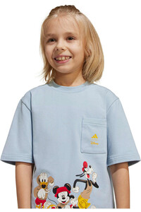 adidas camiseta junior niña LK DY MM T vista detalle