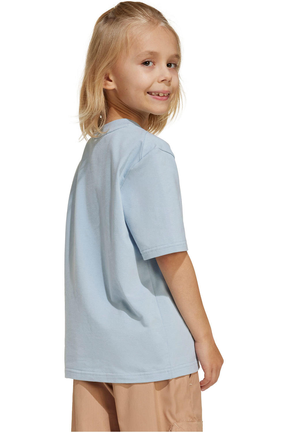 adidas camiseta junior niña LK DY MM T vista trasera