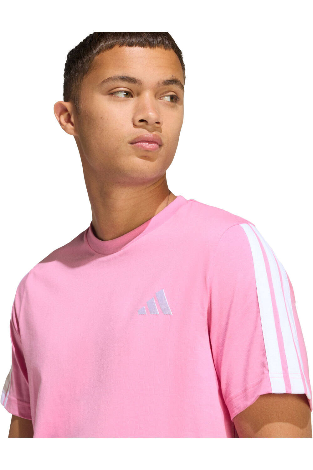 adidas camiseta manga corta hombre 3 BANDAS vista detalle