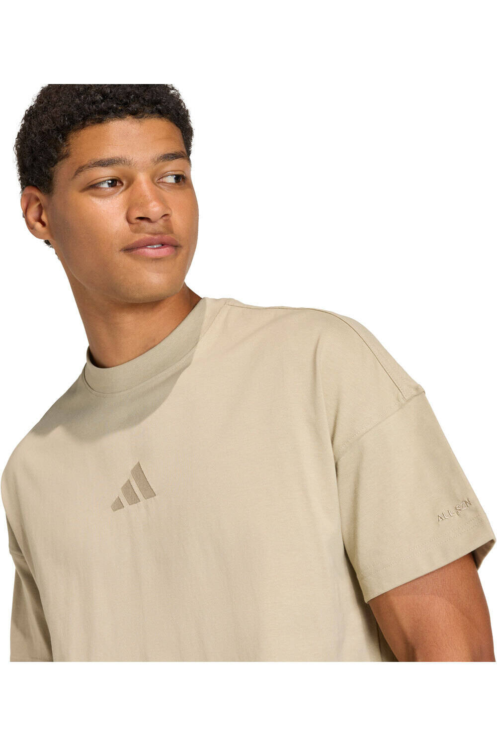 adidas camiseta manga corta hombre ALL SZN vista detalle