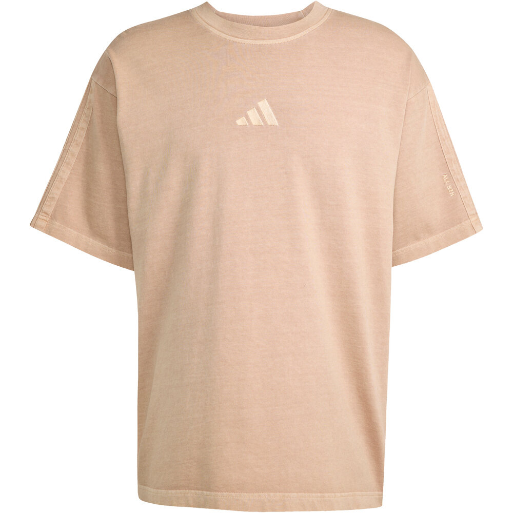 adidas camiseta manga corta hombre ALL SZN WASHED vista detalle