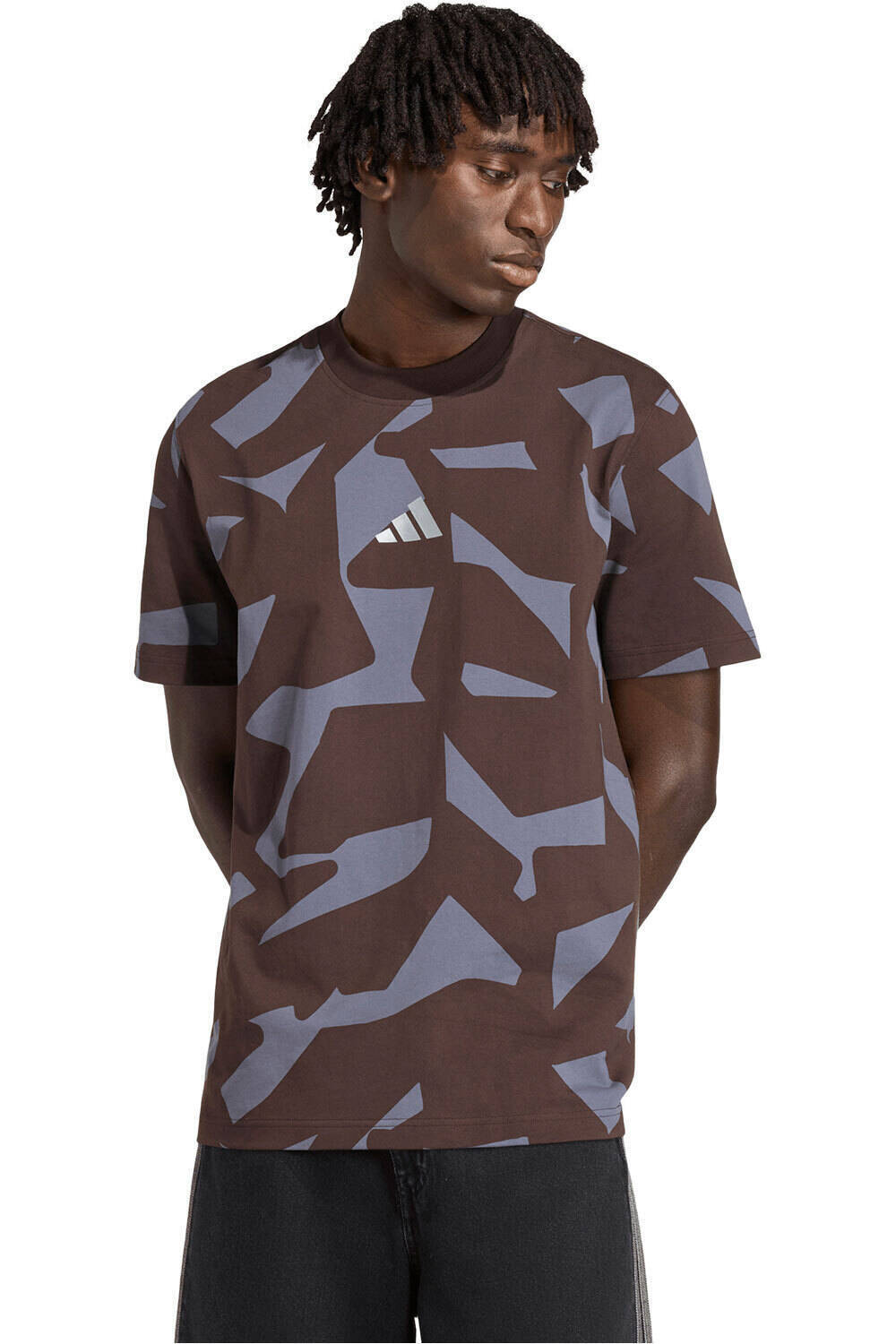 adidas camiseta manga corta hombre AMG CAMO vista frontal