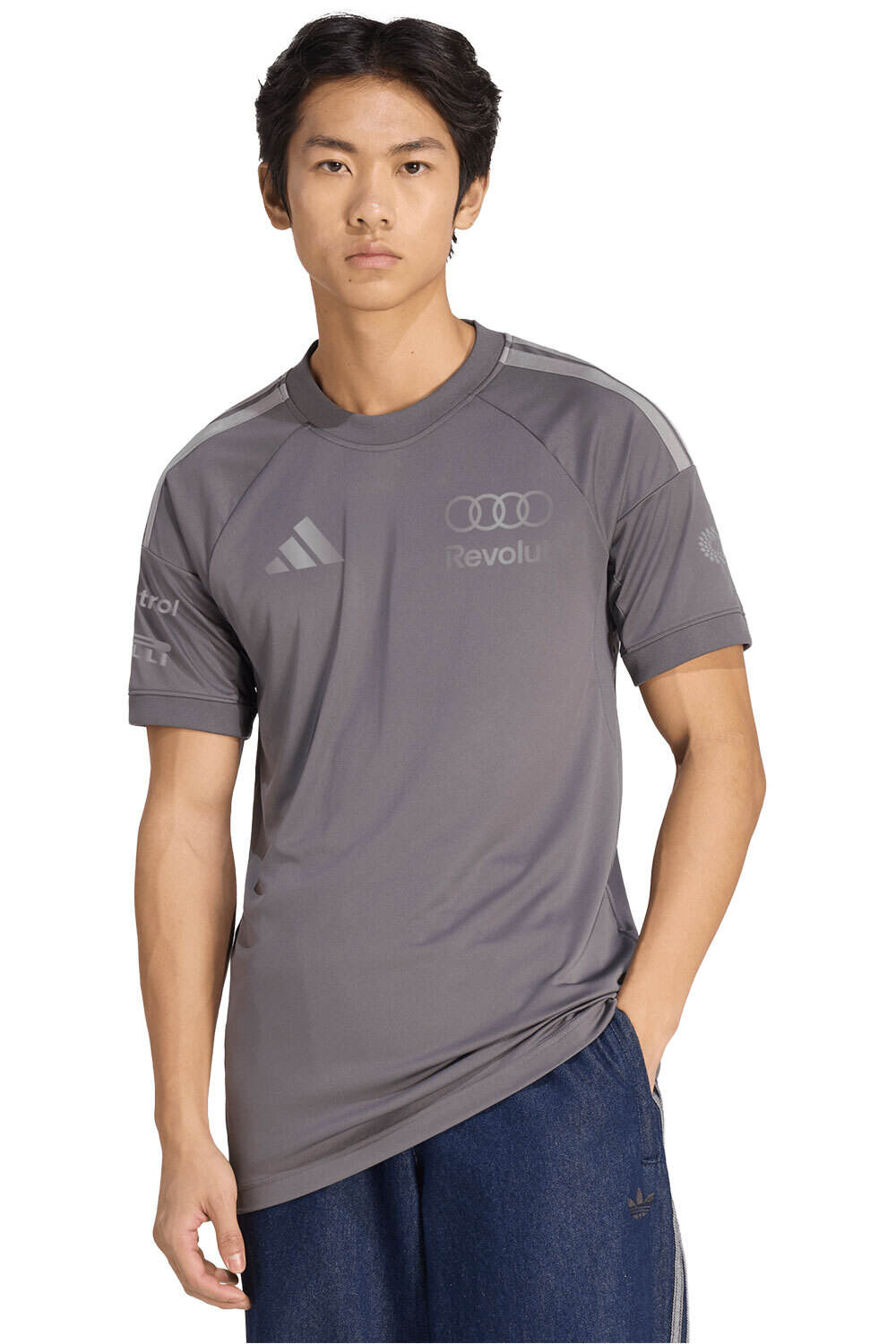 adidas camiseta manga corta hombre AU DR JSY SS RM vista frontal