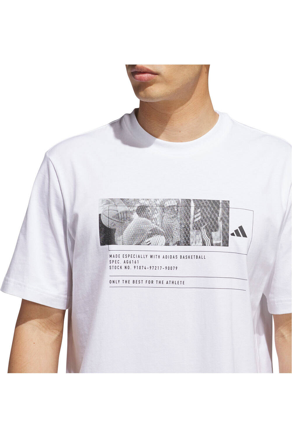 adidas camiseta manga corta hombre BASKETBALL GRAPHIC TEE 03