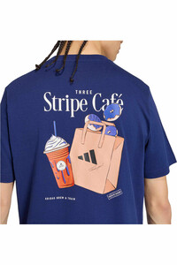 adidas camiseta manga corta hombre Camiseta Coffee Cafe Donut Bag Graphic 03