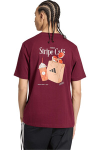 adidas camiseta manga corta hombre CAMISETA COFFEE CAFE DONUT BAG vista trasera