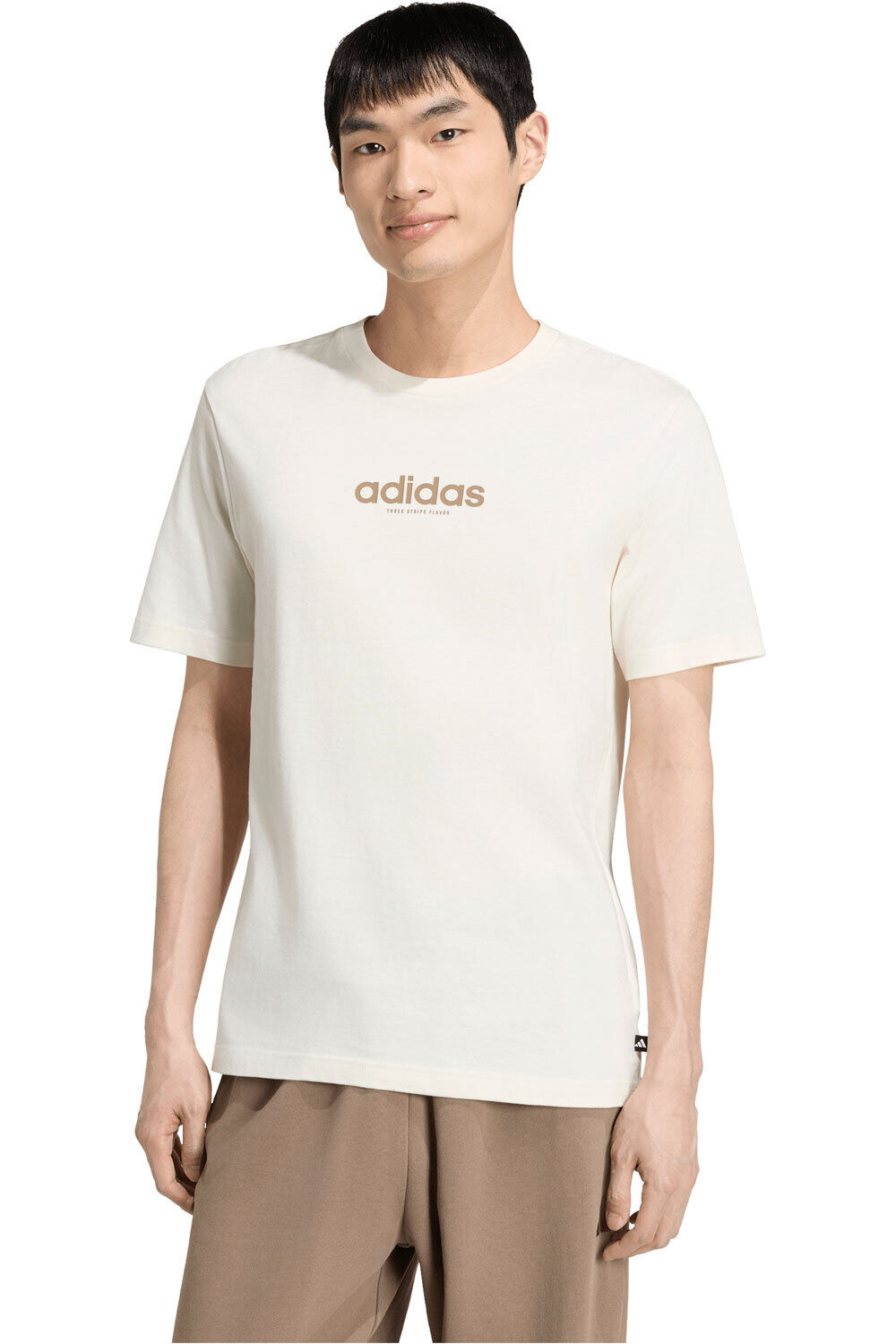 adidas camiseta manga corta hombre CAMISETA CON GRFICO BURGER FLAVOR vista frontal