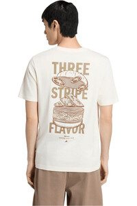 adidas camiseta manga corta hombre CAMISETA CON GRFICO BURGER FLAVOR vista trasera