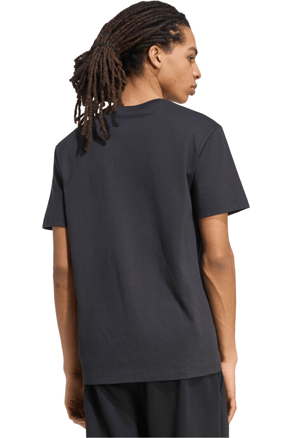 adidas camiseta manga corta hombre CAMISETA EQUIPACION LOGO PEQUENO vista trasera