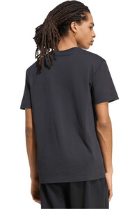 adidas camiseta manga corta hombre CAMISETA EQUIPACION LOGO PEQUENO vista trasera