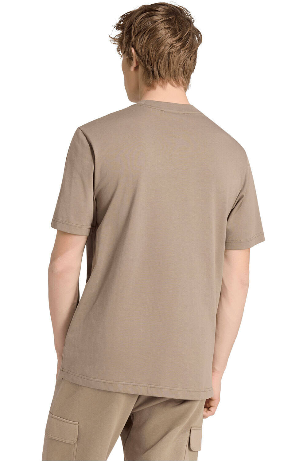 adidas camiseta manga corta hombre Camiseta Essentials Small Logo vista trasera