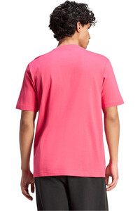 adidas camiseta manga corta hombre Camiseta Essentials Small Logo vista trasera