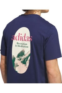 adidas camiseta manga corta hombre Camiseta Estampada Beach Shore 03