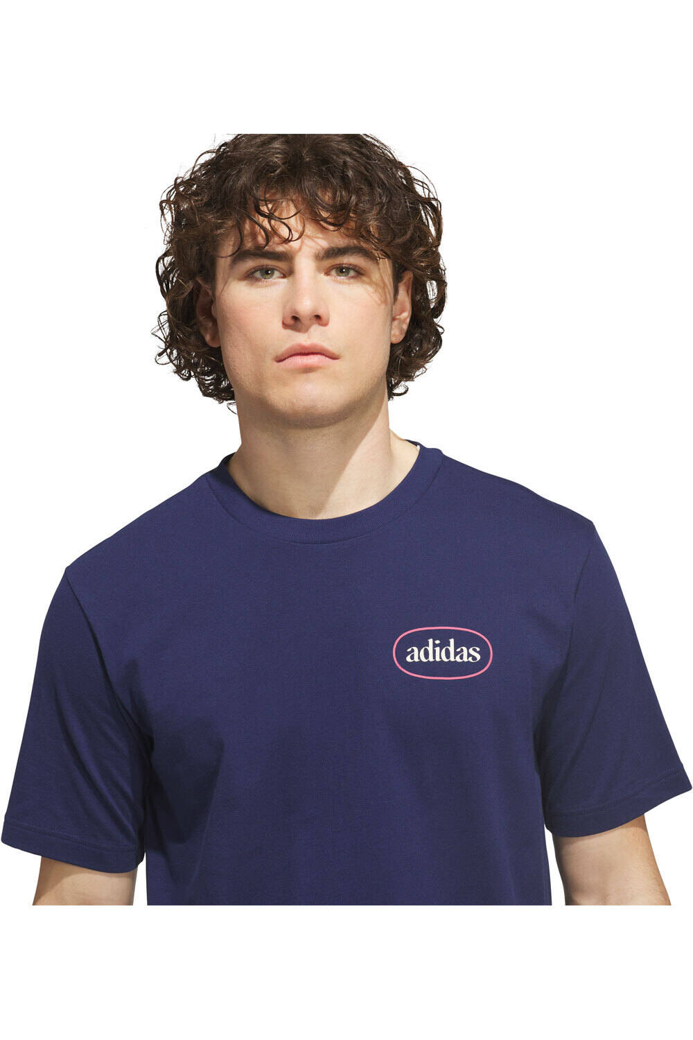 adidas camiseta manga corta hombre Camiseta Estampada Beach Shore vista detalle