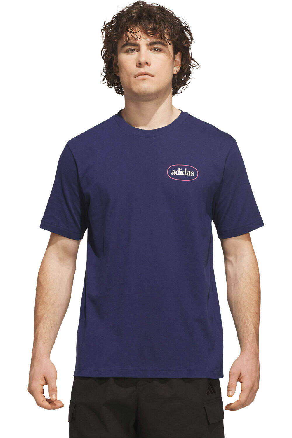 adidas camiseta manga corta hombre Camiseta Estampada Beach Shore vista frontal