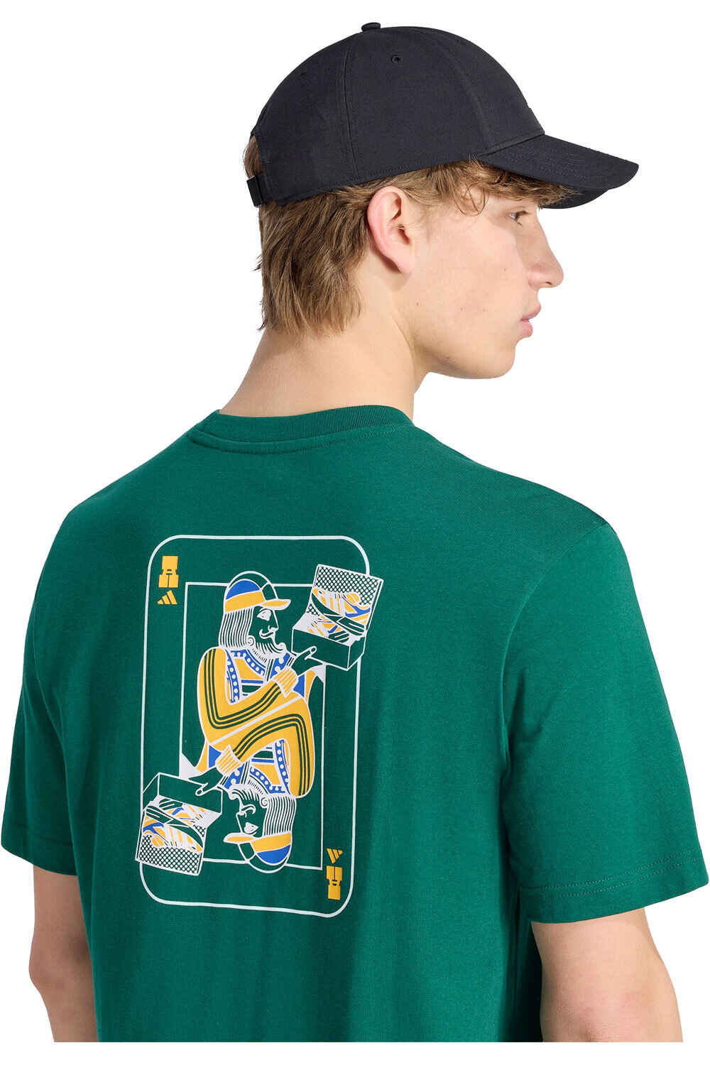 adidas camiseta manga corta hombre CAMISETA ESTAMPADA NOVELTY CARDS 03