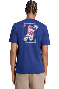 adidas camiseta manga corta hombre CAMISETA ESTAMPADA NOVELTY CARDS vista trasera