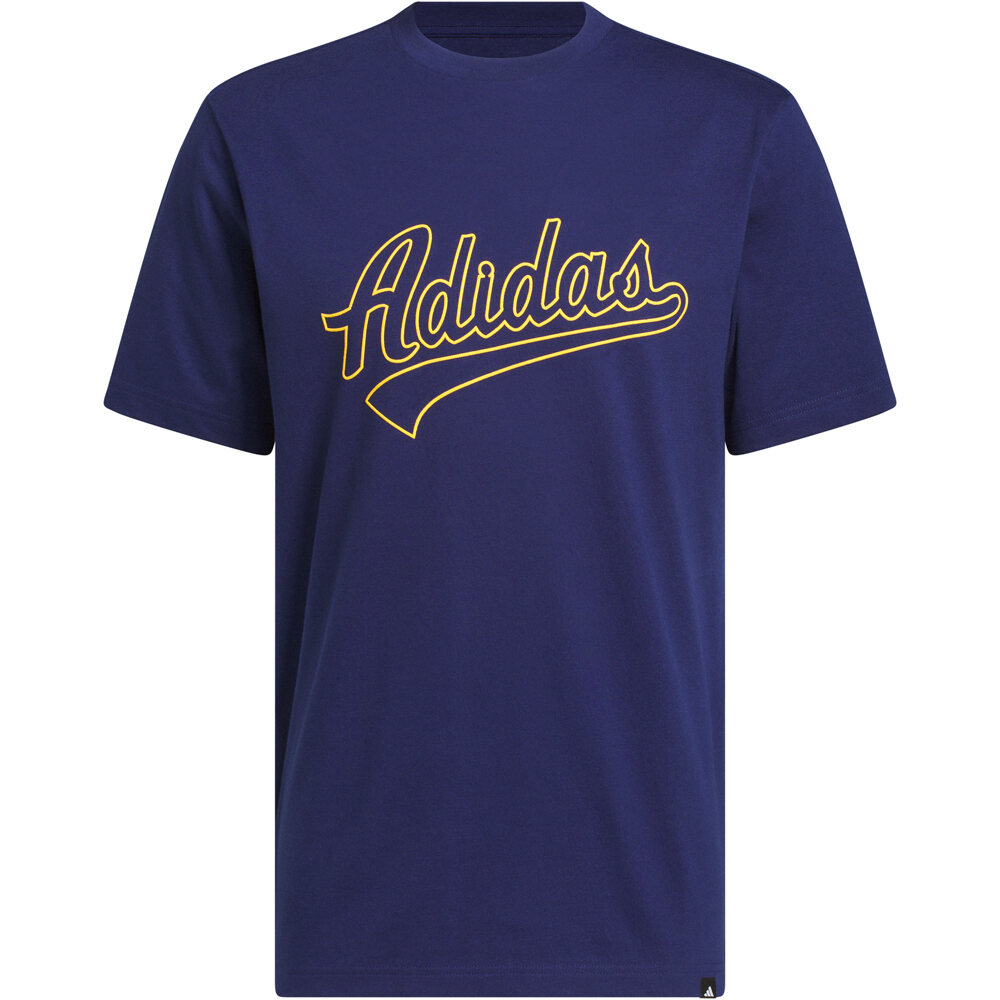 adidas camiseta manga corta hombre Camiseta Estampada Varsity Tailsweep vista frontal