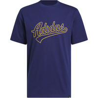 adidas camiseta manga corta hombre Camiseta Estampada Varsity Tailsweep vista frontal