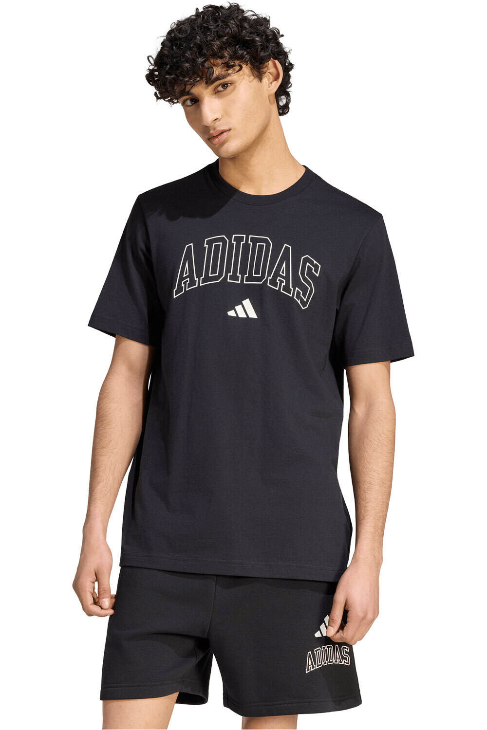 adidas camiseta manga corta hombre CAMISETA INSPIRACIN UNIVERSITARIA vista frontal