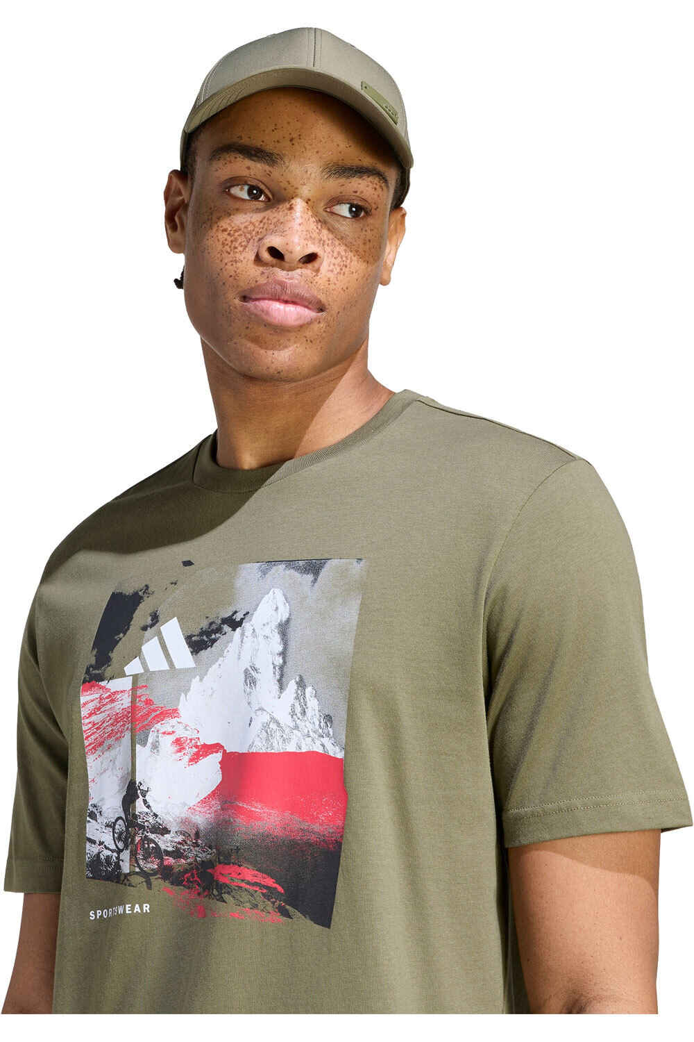 adidas camiseta manga corta hombre CAMISETA MEMORIES OF SPORT OUTDOOR vista detalle
